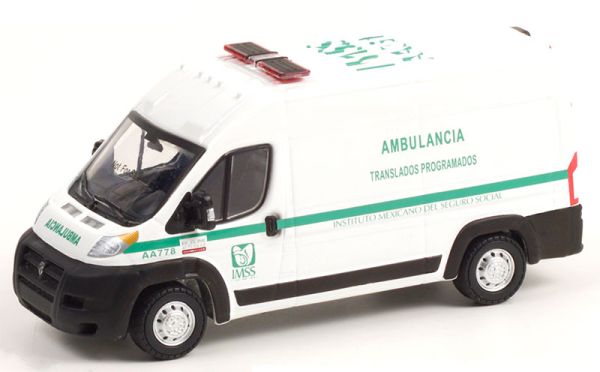 GREEN53040-C - RAM Promaster 2018 Instituto Mexicano del Seguro Social Ambulancia RUNNERS blister - 1