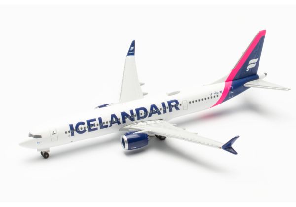 HER537476 - BOEING 737 Max 9 Icelandair magenta tail stripe TF-ICD Baula - 1