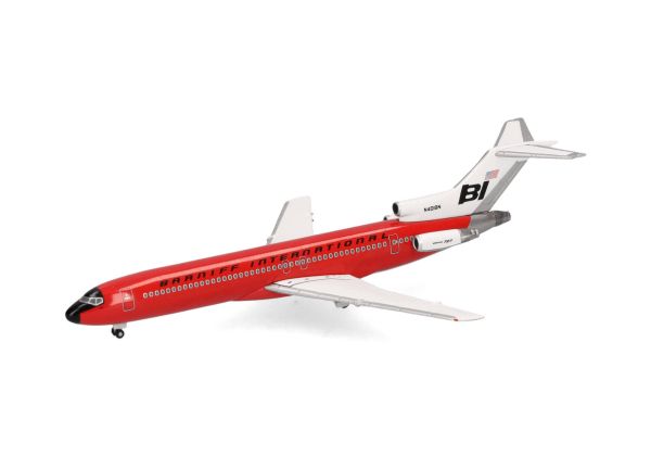 HER537551 - BOEING 727-200 Braniff International Solid Rojo - 1