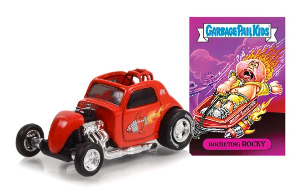 GREEN54070-E - TOPO Fuel Altered rojo de la serie GARBAGE PAIL KIDS en blister - 1