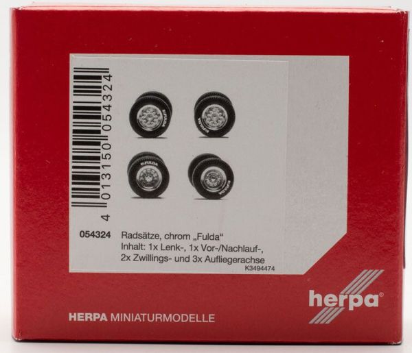 HER054324 - Neumáticos + llanta Fulda (1x director/1x delantero./2x delantero./3x trasero) - 1