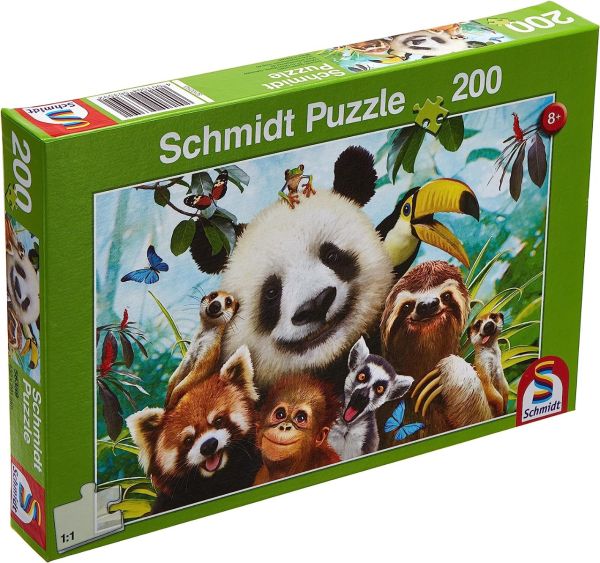 SCM56359 - Puzzle 200 piezas Nuestros amigos los animales - 1