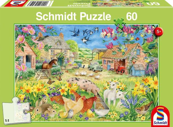 SCM56419 - Puzzle de 60 piezas Mi pequeña granja - 1