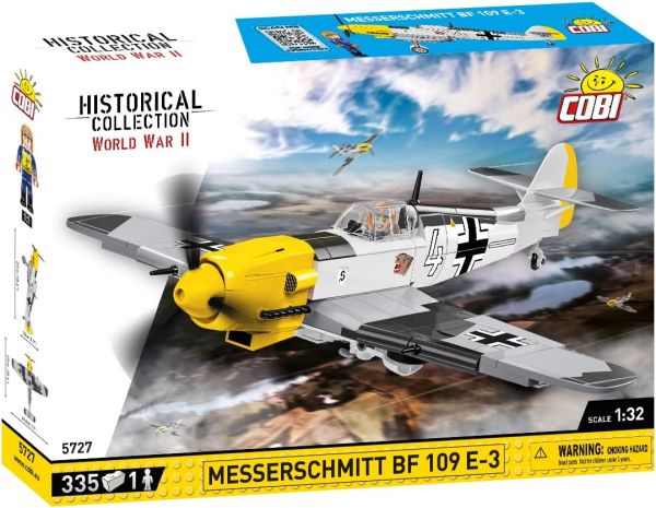 COB5727 - Avión militar MESSERSCHMITT BF 109 E-3 - 335 piezas - 1