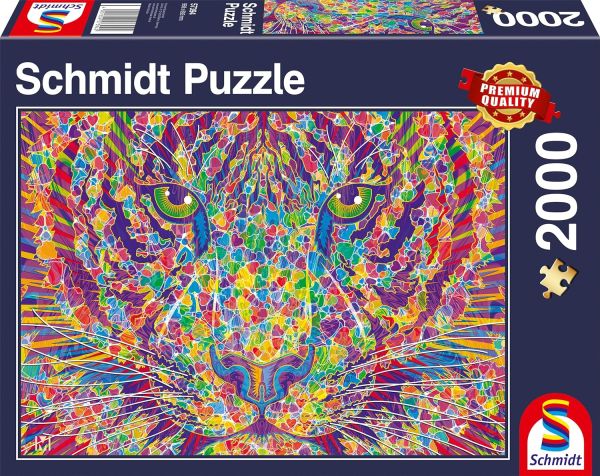 SCM57394 - Puzzle 2000 piezas Tigre - 1