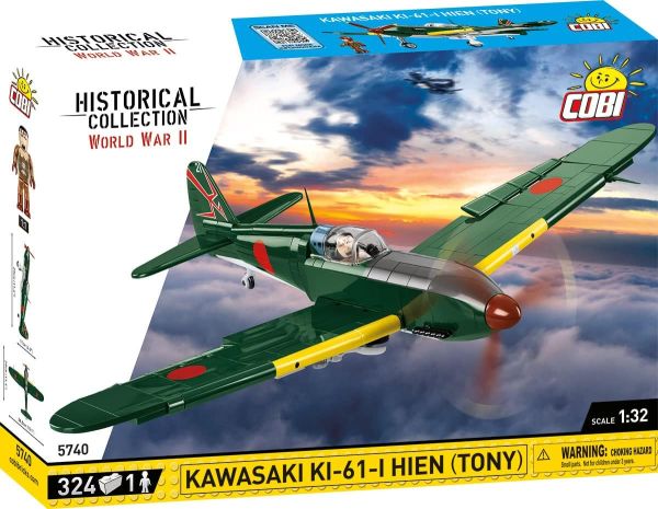 COB5740 - Avión militar KAWASAKI KI-61-HIEN - 324 piezas - 1