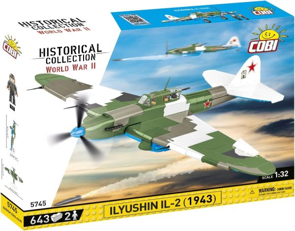 COB5745 - Avión militar ILYUSHIN II 02 SHTURMOVIK – 643 piezas - 1