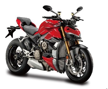 NEW58273 - Moto roja DUCATI Super Naked V4S - 1