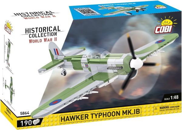 COB5864 - Avión militar HAWKER TYPHOON MK.IB - 190 piezas - 1