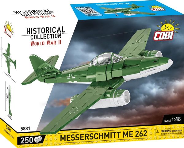 COB5881 - Avión militar MESSERSCHMITT ME 262 - 250 piezas - 1