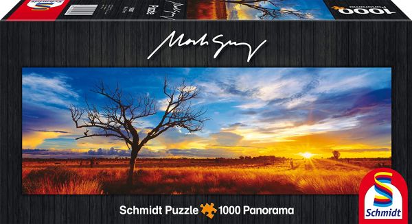 SCM59287 - Puzzle de 1000 piezas Oak Desert Sunset en Australia - 1