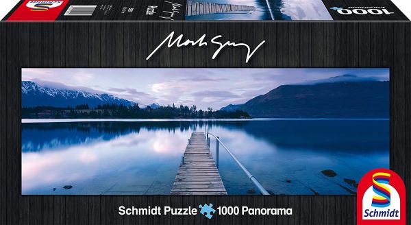 SCM59291 - Puzzle de 1000 piezas Lago Wakatipu - Nueva Zelanda - 1