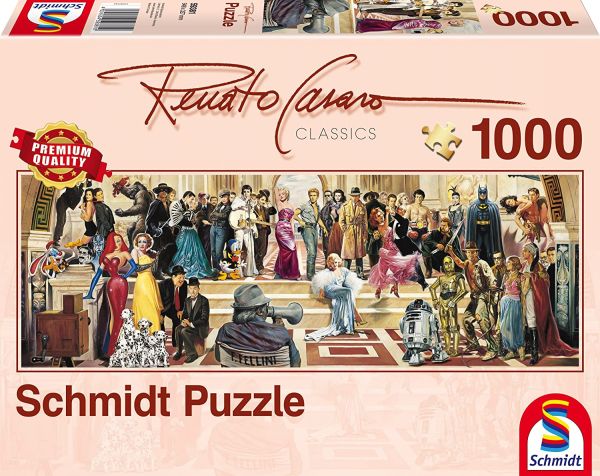 SCM59381 - Puzzle de 1000 piezas 100 años de cinematografía - 1