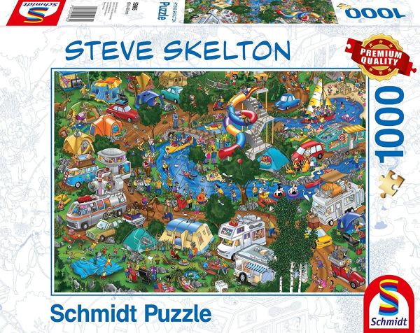 SCM59965 - Puzzle 1000 piezas Tiempo muerto de la vida cotidiana Steve SKELTON - 1