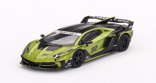 MGT00605-L - LAMBORGHINI LB Silhouette WORKS Aventador GT EVO verde - 1