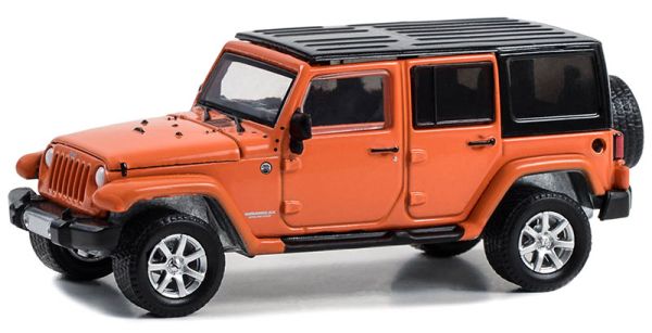 GREEN62010-E - JEEP Wrangler Unlimited 2010 Naranja de la película Cold Pursuit 2019 bajo blister - 1