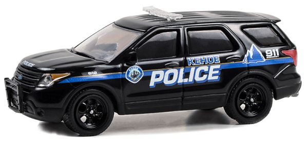 GREEN62010-F - FORD Police Interceptor Utility 2013 Kehoe Police bajo blister de la película Persecución en frío de 2019 - 1