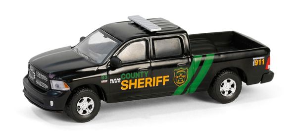 GREEN62030-A - DODGE Ram 1500 2013 Country sheriff de la serie de televisión YELLOWSTONE en blister - 1