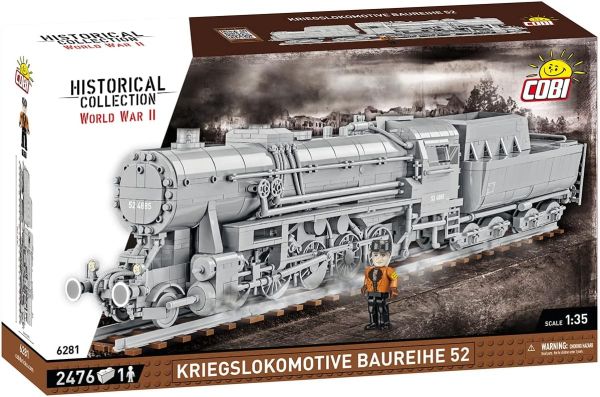 COB6281 - KRIEGSLOKOMOTIVE Locomotora Baureihe 52 - 2476 piezas - 1