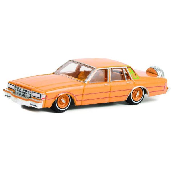 GREEN63030-F - CHEVROLET Caprice classic 1990 California Lowriders naranja metalizado vendido bajo blister - 1