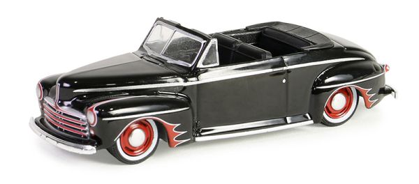 GREEN63060-A - 1947 FORD Deluxe Cabriolet CALIFORNIA LOWRIDERS en blister - 1