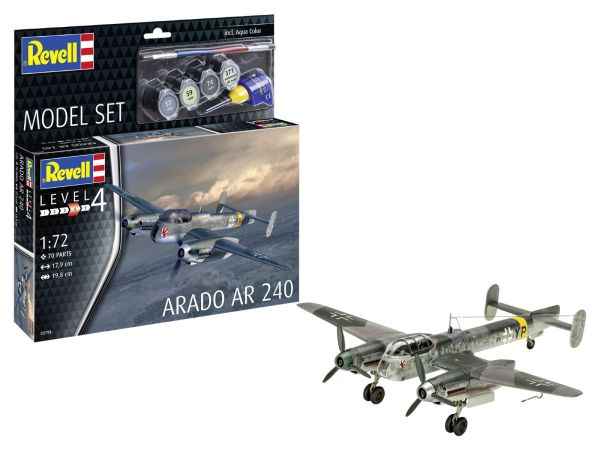 REV63798 - Maqueta - ARADO AR240 para montar con pintura - 1