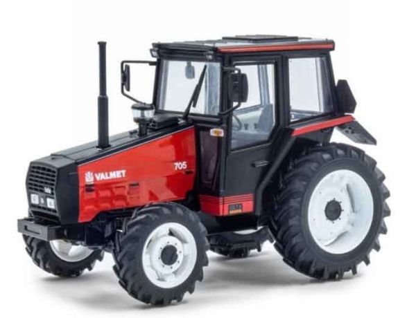 UH6414 - Tractor limitado a 500 piezas cabina negra - VALMET 705 1989-1991 - 1