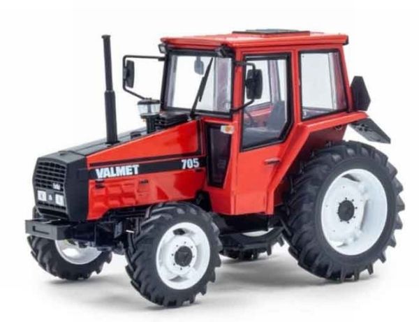 UH6432 - Tractor limitado a 500 piezas cabina roja - VALMET 705 1983-1989 - 1