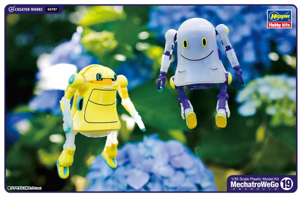 HAW64797 - Mechatrowego N°19 Go-Sto - Shi-Su & Poncho para montar y pintar - 1