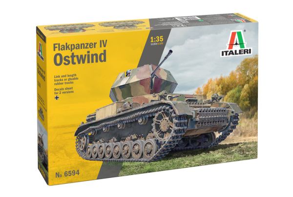 ITA6594 - Tanque Flakpanzer IV Ostwind para montar y pintar - 1