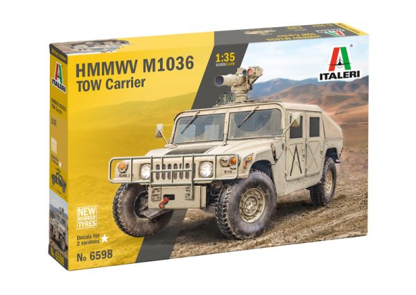 ITA6598 - Montar y pintar el modelo - HMMWV M1036 TOW Carrier - 1