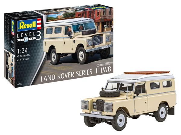 REV67056 - LAND ROVER Series III LWB 109 con pintura para montar - 1