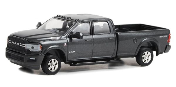 GREEN68020-F - RAM 2500 big Horn sport 4x4 2022 gris de la serie SHOWROOM FLOOR en blister - 1