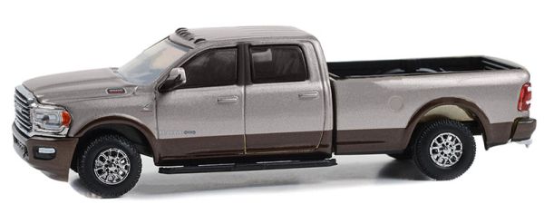 GREEN68040-F - DODGE Ram 3500 limited Longhorn 2023 gris de la serie SHOWROOM FLOOR en blister - 1