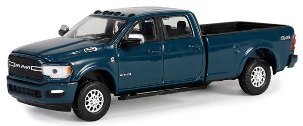 GREEN68050-A - DODGE Ram 2500 Bighorn 2023 azul SHOWROOM FLOOR en blister - 1