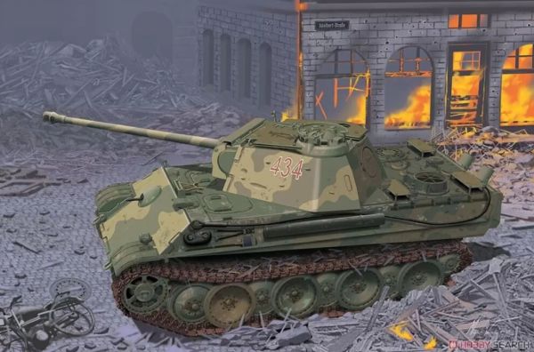 DRA6913 - Tanque PANTHER G con blindaje de torreta Premium Edition para montar y pintar - 1