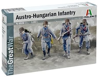 ITA6528 - Infantería austro-húngara de la Primera Guerra Mundial 1914 para pintar - 1