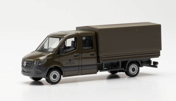 HER700795 - MERCEDES SPRINTER marrón doble cabina BUNDSWEHR - 1