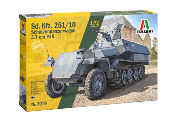 ITA7079 - Sd.Kfz.251/10 para montar y pintar - 1