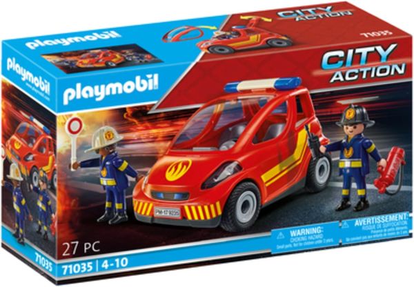 PLAY71035 - Coche de bomberos con figurita - 1