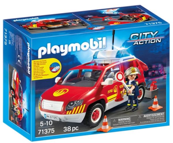 PLAY71375 - Coche de bomberos con sirena - 1