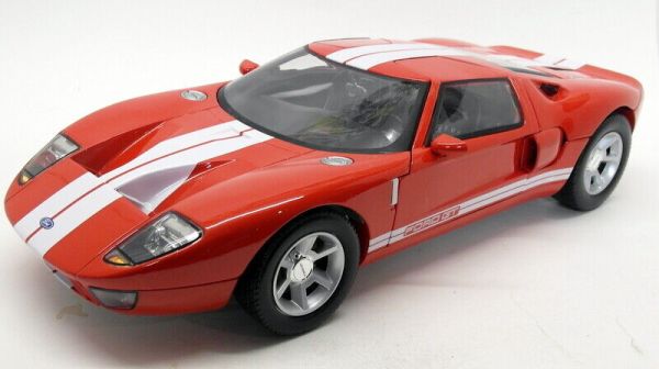 MMX73001ROUGE - FORD GT Concept rojo con franjas blancas - 1