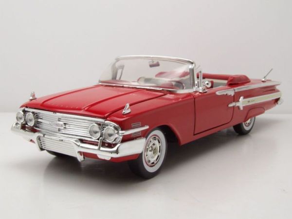 MMX73110ROUGE - CHEVROLET Impala descapotable 1960 rojo - 1