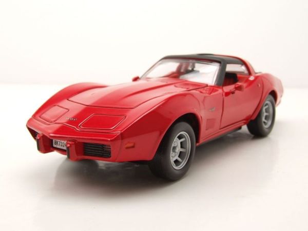 MMX73244ROUGE - CHEVROLET Corvette C3 1979 rojo - 1