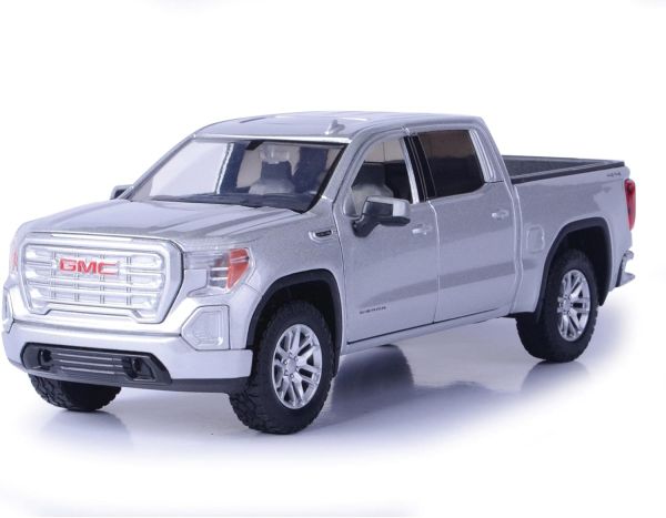 MMX73670ARGENT - GMC Sierra 1500 slt cabina doble 2019 plateada - 1