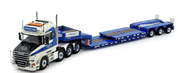 TEK76541 - SCANIA T730 8x4 con cargador bajo 3 ejes STANGELAND - 1