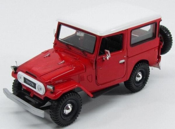 MMX79323ROUGE - TOYOTA FJ40 1974 rojo y blanco - 1