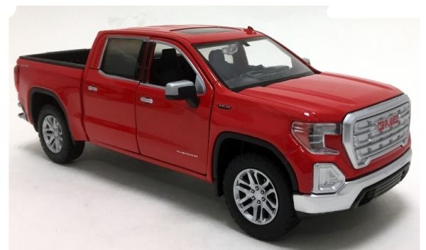 MMX79361RO - 2019 GMC Sierra 1500 SLT Crew Cab rojo - 1