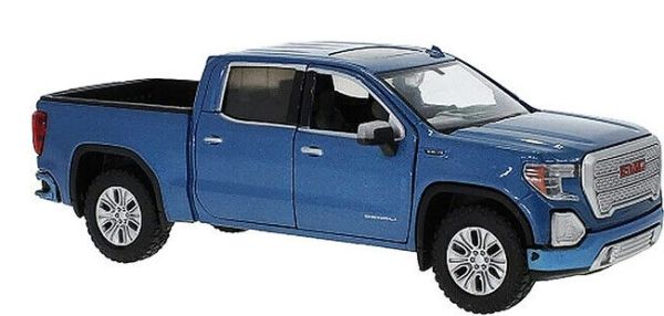 MMX79362BL - 2019 GMC Sierra 1500 Denali Crew Cab Azul - 1