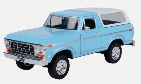 MMAX79373BLEU - FORD Bronco con techo rígido 1978 Azul - 1